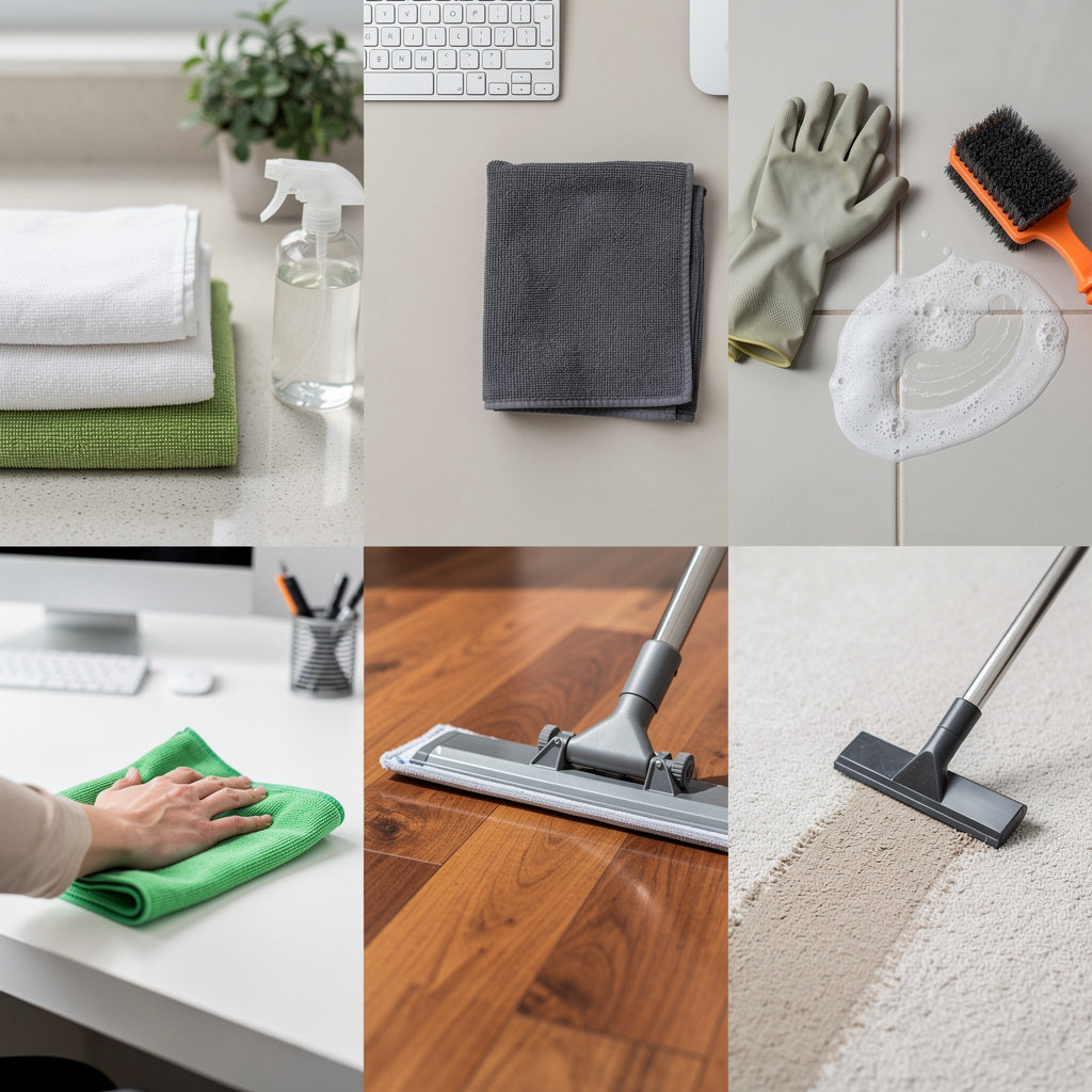 Bright Cleaning professional team providing expert residential and commercial cleaning services in McAllen