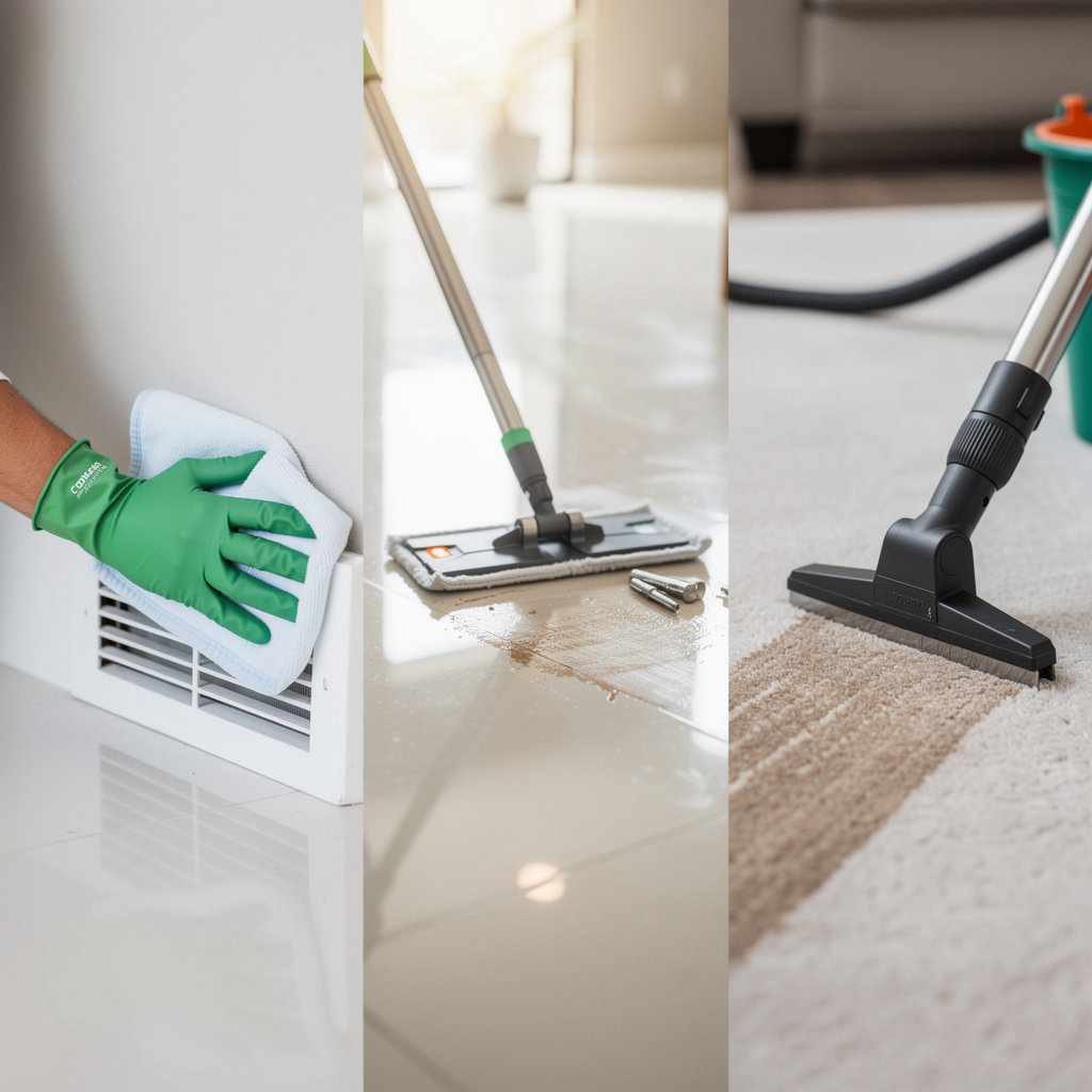 Bright Cleaning deep cleaning services in McAllen - thorough disinfecting and allergen removal